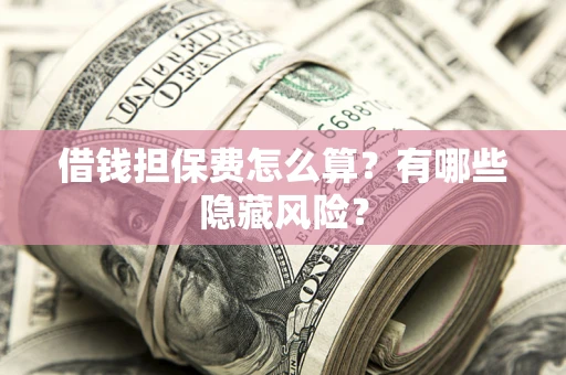 北京借钱担保费怎么算？有哪些隐藏风险？