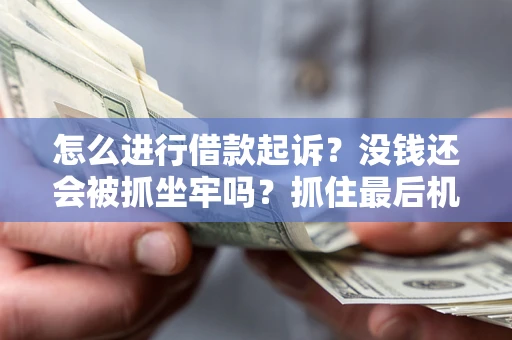 北京怎么进行借款起诉？没钱还会被抓坐牢吗？抓住最后机会！