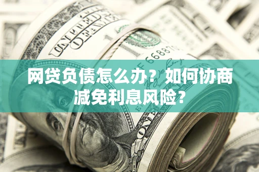 北京网贷负债怎么办？如何协商减免利息风险？