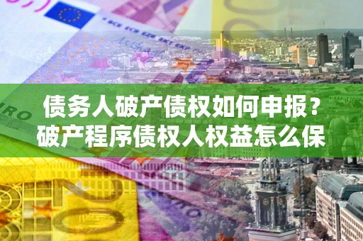 北京债务人破产债权如何申报？破产程序债权人权益怎么保障？