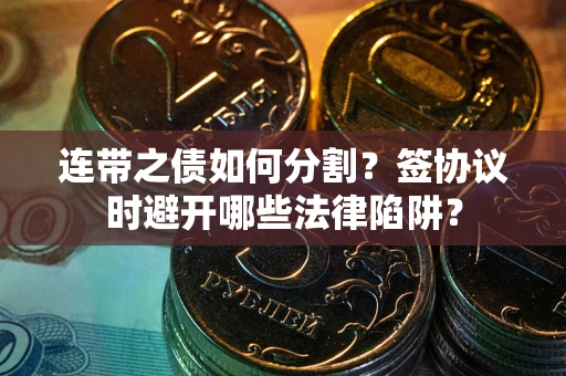 北京连带之债如何分割？签协议时避开哪些法律陷阱？