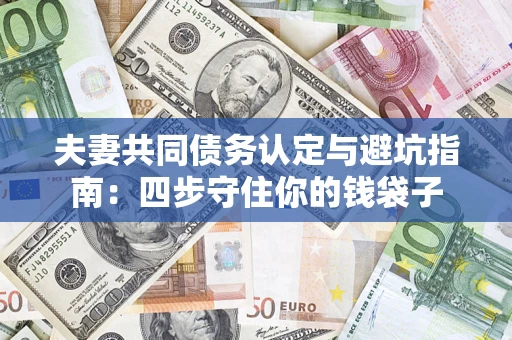 北京夫妻共同债务认定与避坑指南：四步守住你的钱袋子