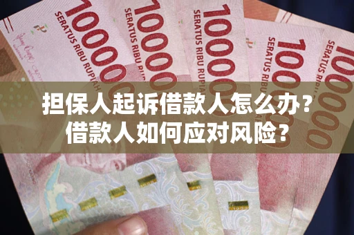 北京担保人起诉借款人怎么办？借款人如何应对风险？