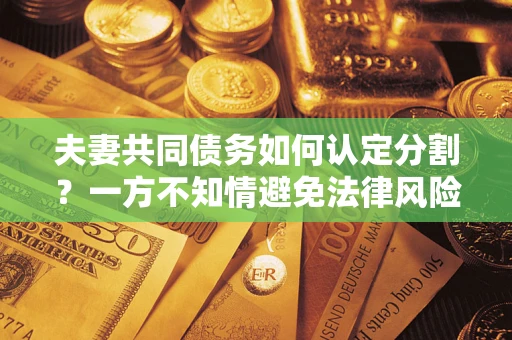 北京夫妻共同债务如何认定分割？一方不知情避免法律风险必看！